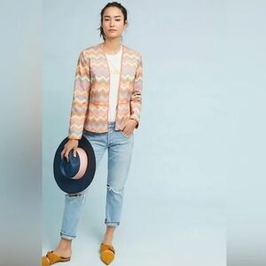 Anthologie Blank London Valeska Chevron Blazer